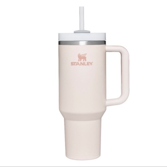 (NWT) Stanley 40 oz. Quencher H2.0 FlowState Tumbler in Rose Quartz - Picture 1 of 16
